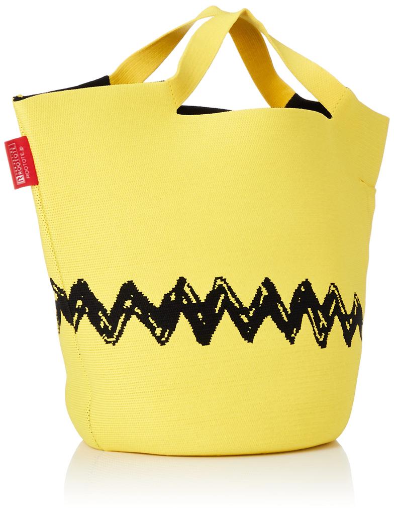 SNOOPY Сумка-тоут Snoopy IP Deli Peanuts 6T 8243 ЖЕЛТАЯ [Routeto] Женская Po-No Po-No в виде шляпы