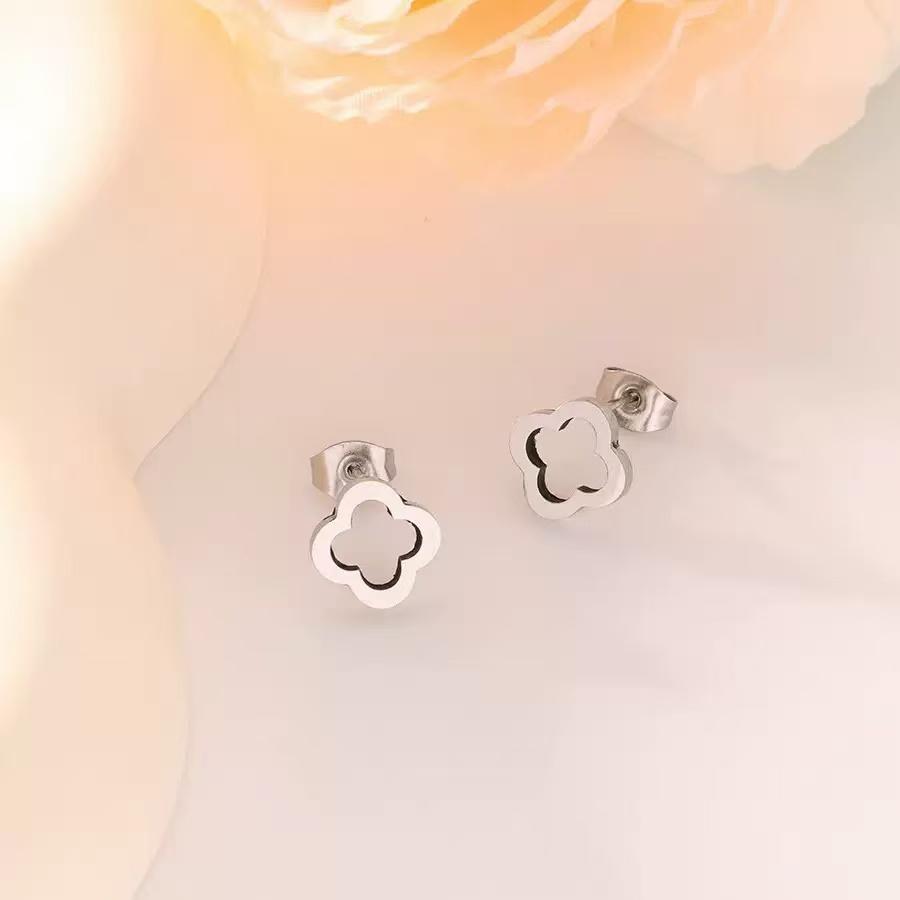 3 шт. модный универсальный комплект из сережек, ожерелья и браслета с бриллиантами в виде клевера, лучший подарок на день рождения, подарок на День святого Валентина