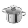 Кастрюля Zwilling Joy 20 см, глубокая кастрюля из нержавеющей стали с ручками, подходит для индукционных плит. [Официальный японский продукт] Zwilling Joy 64043-200