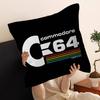CCommodore  Logo Pillow Gift Home Office Decoration Pillow Bedroom Sofa Car Cushion CoverPillow Case