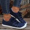 Canvas Shoes, Flat Bottomed Single Shoes, Women's Casual and Lightweight, One Foot Lazy Shoes