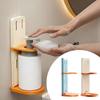 Wall Mounted Shower Rack Foldable Shampoo Bottle Holder Multi-Purpose Body Wash Storage Rack