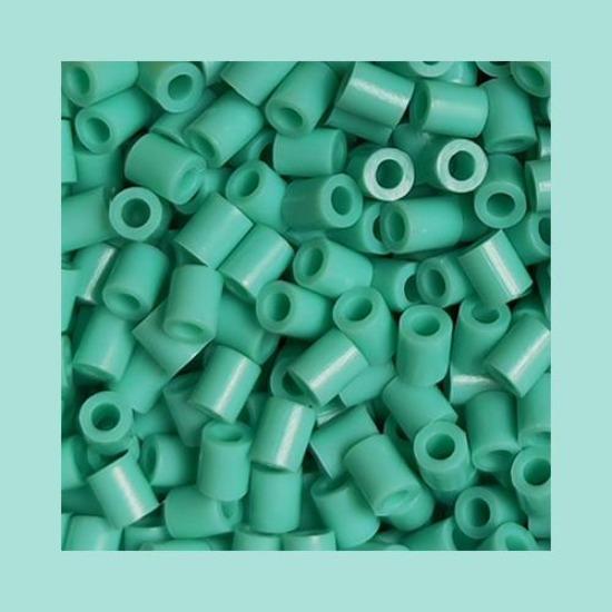 Green color 5mm 1000PCS Pixel Art YantJouet Hama Beads for Kids Iron Fuse Beads diy Puzzles Gift Children Toy