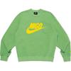 Nike Флисовая толстовка X Nigo NRG Crew, зеленая, унисекс, уличная, FV5941-310