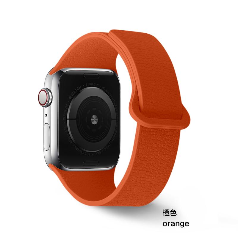 Магнитный силиконовый ремешок для Apple Watch 44мм 40мм 41мм 45мм 49мм ремешки Браслет iWatch Серия 11 10 SE 9 8 7 6 Ultra 3 2
