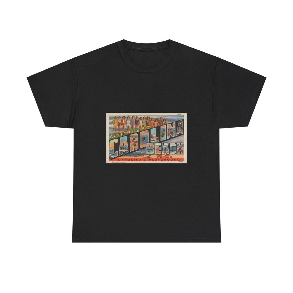 Greetings from Carolina Beach NC (Greeting Postcards) T shirt