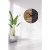 Wooden Modern Wall Clock, Hall Wall Clock, Living Room Wall Clock, Home Gift, 42cm