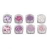 8pcs Nail Sequins Irregular Shining Ultrathin Mixed Nail Art Glitter for Nail Art Decoration