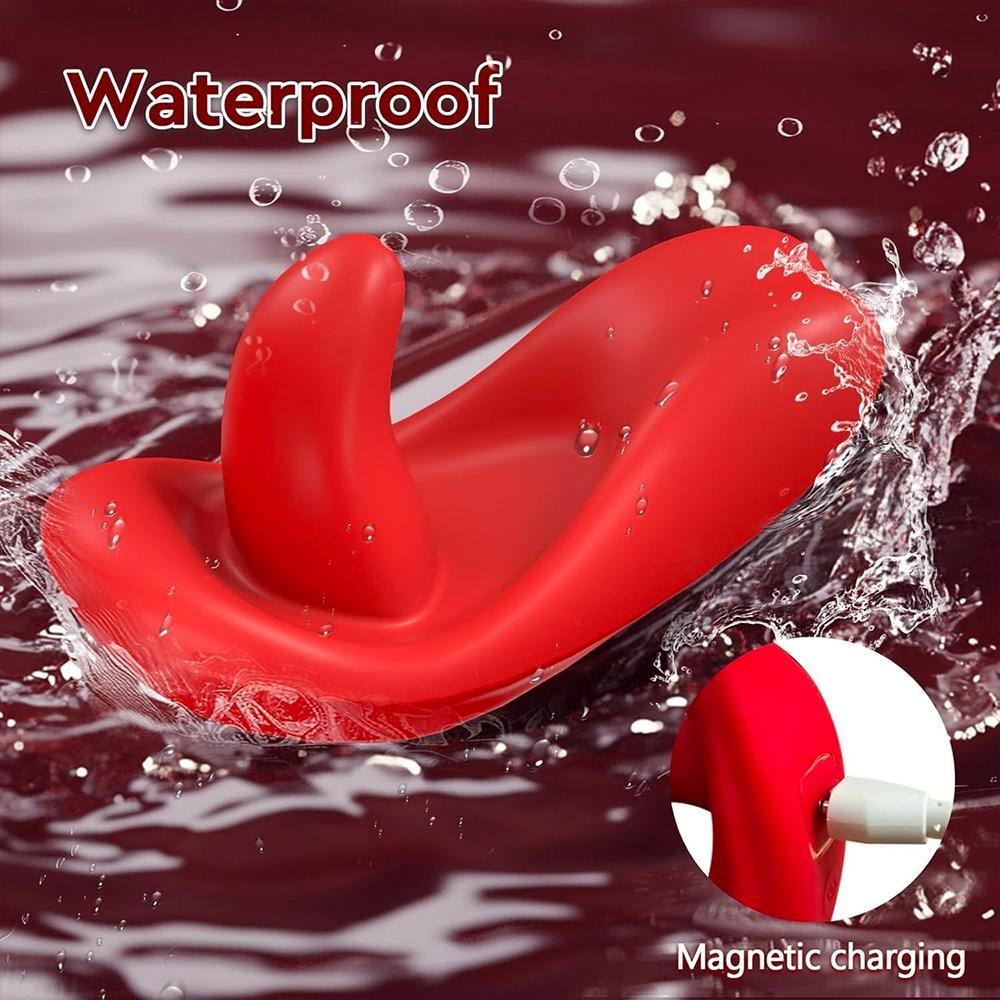 Вибраторы с управлением через приложение, вибратор в форме языка, вибратор-бабочка с 9 режимами, носимые трусики, стимулятор клитора, секс-игрушка для женщин