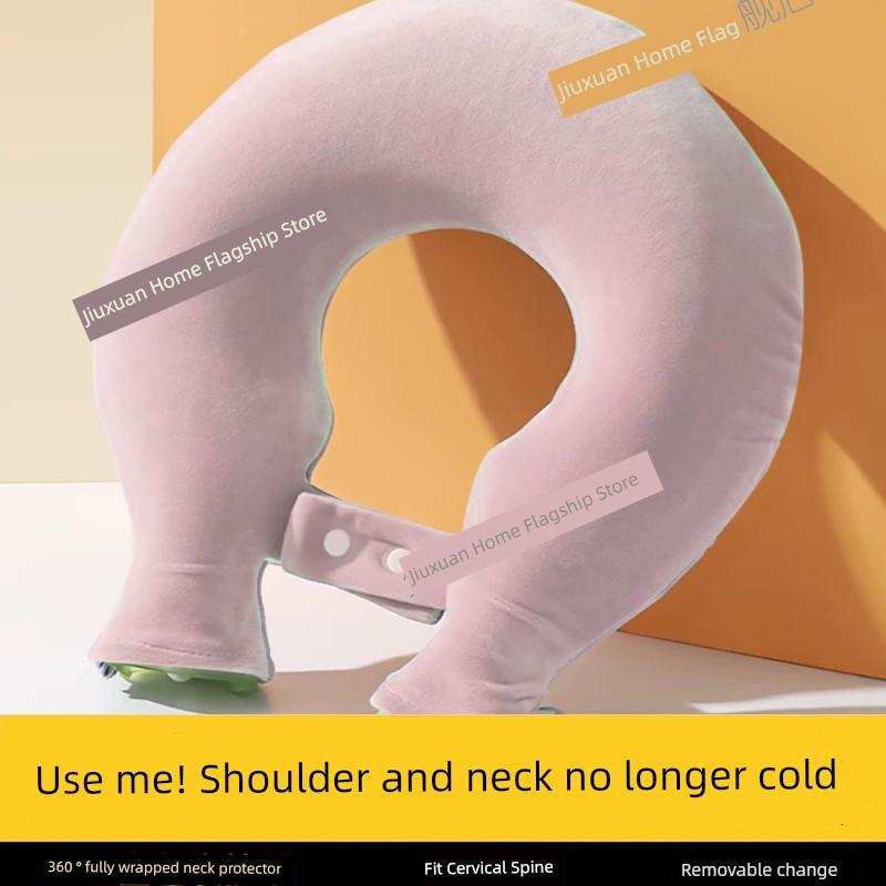 U-Shaped Hot Water Bag Water Injection Neck Guard Shoulder and Neck Warm Cervical Spine Hot Compress Warm Water Bag Warm Feet 2025 New Official