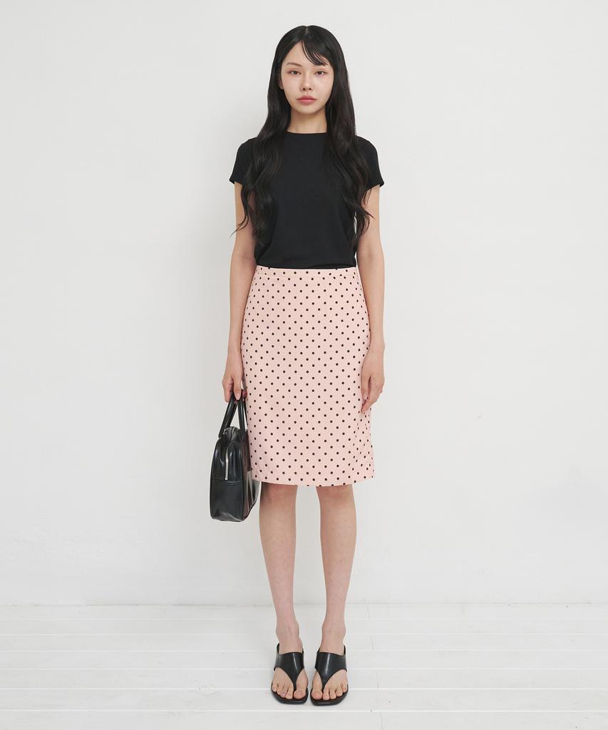 Ratsyu Lotsyou_Darlene Mid Skirt Light Pink