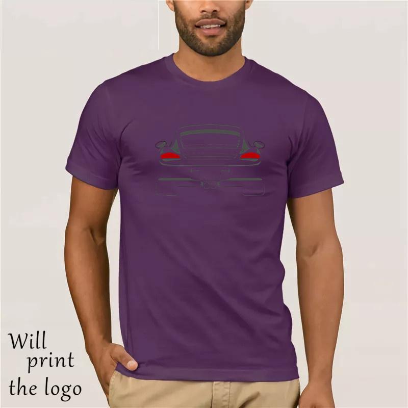 9876 Футболка для энтузиастов Porsche 987 с центральным расположением двигателя