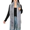 Imitation Rabbit Fur Scarf Solid Color Versatile Design Thickened Warm Scarf Cold Weather Fashion Accessories