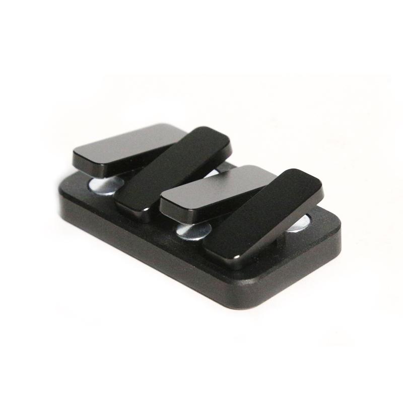 Черные клавиши пианино Fidget Clicker Fidget Slider Autism ADHD Metal EDC Fidget Toys Office Desk Toys Anxiness Stress Relief Toys