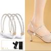1Pair  Shoes Band Anti-loose for Women Shoelaces Anti-drop Heel Straps Belt Drill Elastic Fixed Belts Rhinestone High Heels