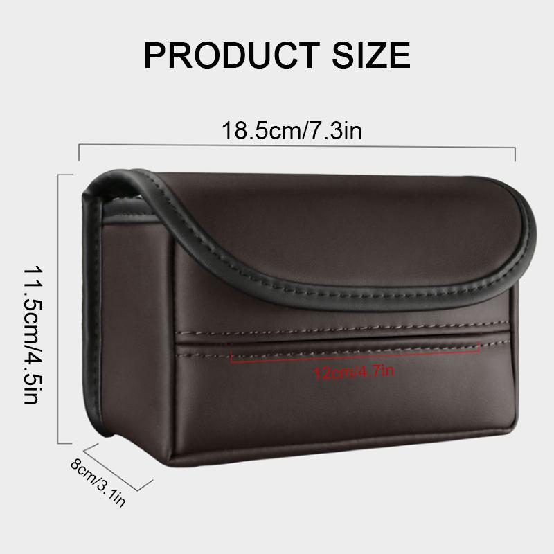 SEAMETAL Автомобильный держатель для салфеток, интерьер, на подголовник сиденья, коробка для салфеток, универсальная сумка для бумажных полотенец, подвесная на спинку сиденья, автоаксессуары