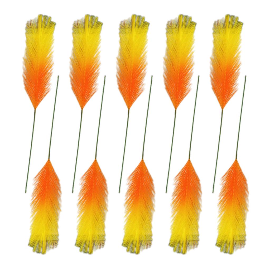 Stylishs Indoor Decors Artificial Pampas Grass Branch Perfect for Weddings Parties Home Accent Add Vibrancy to Event