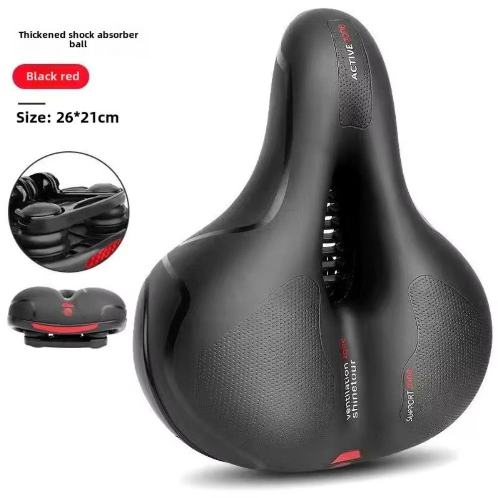 Bicycle Accessories Bicycle Shock Absorber Saddle Breathable Mountain Bike Seat MTB