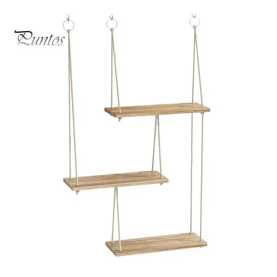 Подвесные полки для растений, прочная несущая конструкция, простая установка, деревянная полка для растений, подвесная на подоконник