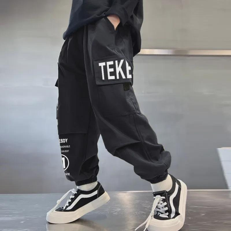 Утепленный комбинезон для мальчиков с бархатной подкладкой: Теплые повседневные брюки на осень/зиму 2024 г.