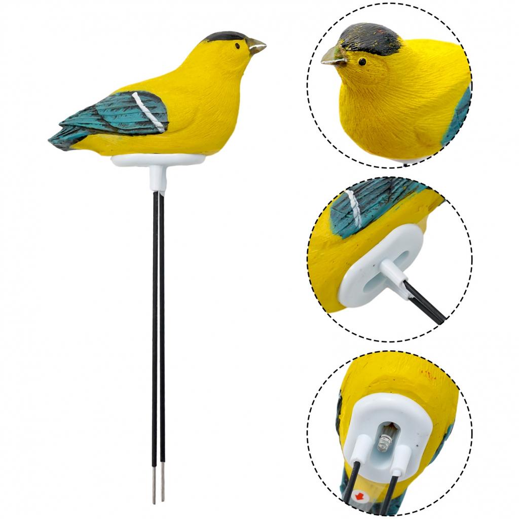 Handpainted Bird Plant Soil Moisture Sensor Watering Alarm Hygrometer Sensor