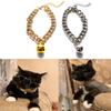 Training Dogs Collar Cat Pets Cuban Link Thick Chain Necklace Gold 6/8/10Inch