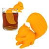 Silicone Squirrel Tea Strainer Food Grade Silicone Tea Strainer Squirrel Tea Filter  Tea Brewing