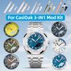Для Casioak GA2100 Кольцо циферблата Пластина циферблата Индексы Аксессуары Комплект для MOD Модифицированное кольцо циферблата Светонакопитель Для Casio G-SHOCK
