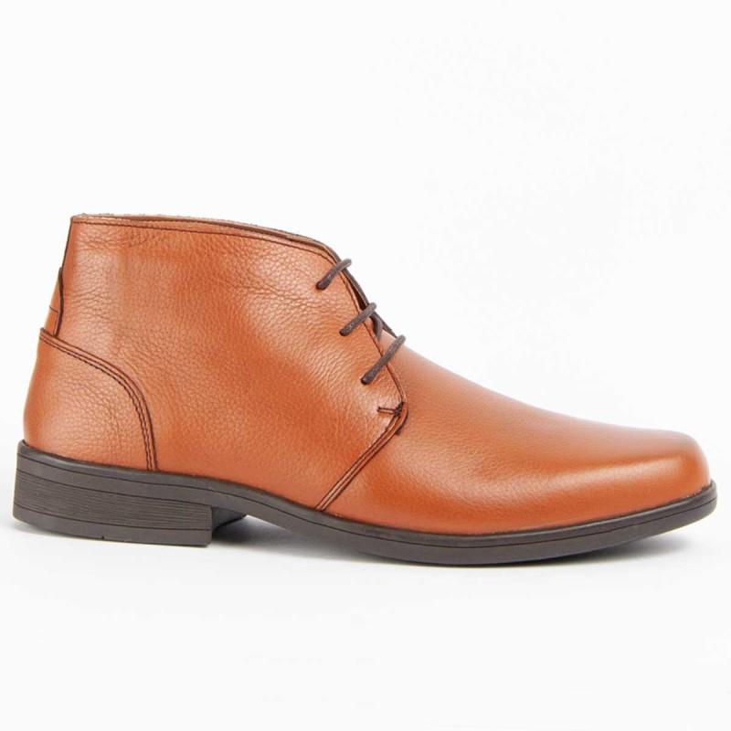 Bota De Piel Para Hombre.  Purapiel  Botiel12  102489