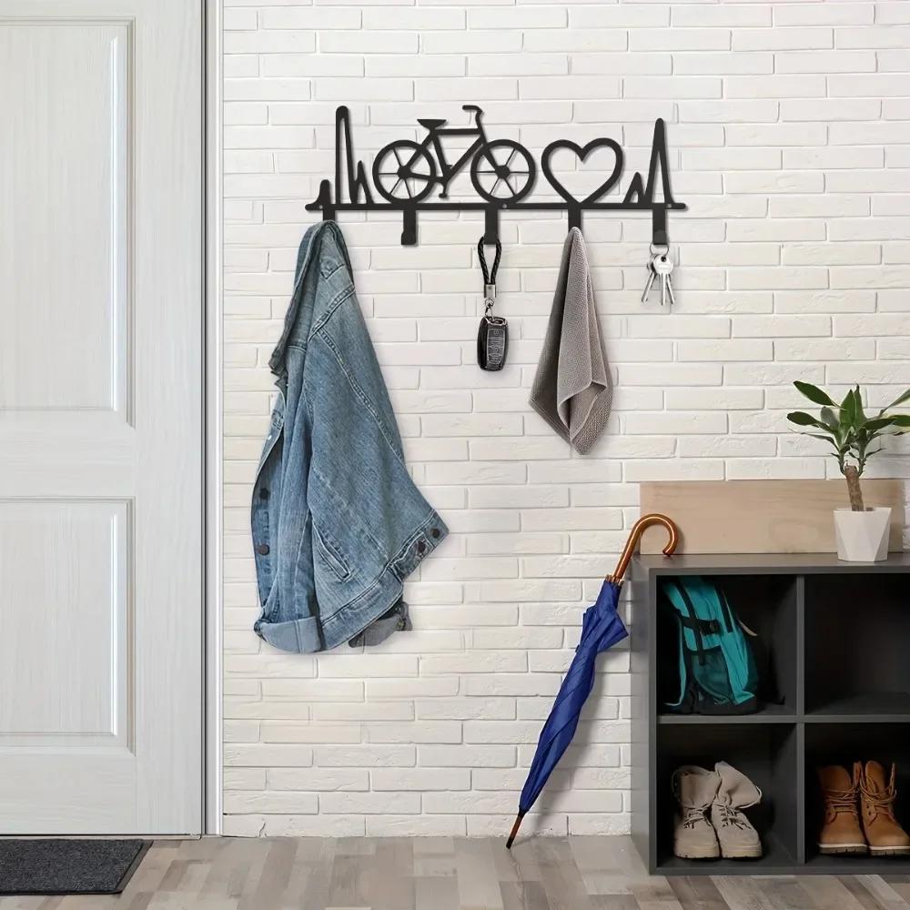 Household Multi-Purpose Clothes Bag Key Hooks Living Room Decor. Space-Saving and Easy To Install. Stylish Home Decor Key Hooks