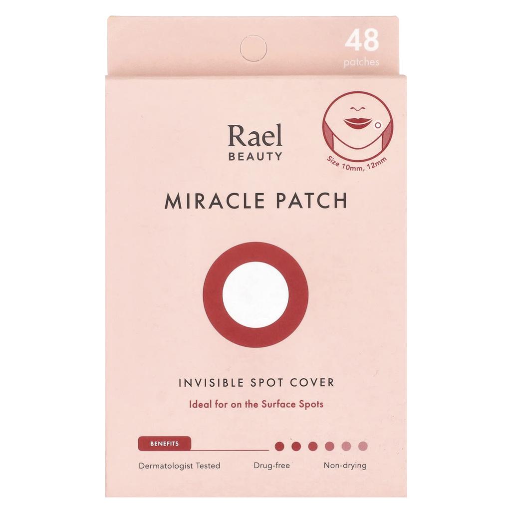 Miracle Patch, Невидимый пластырь от прыщей, 48 штук
