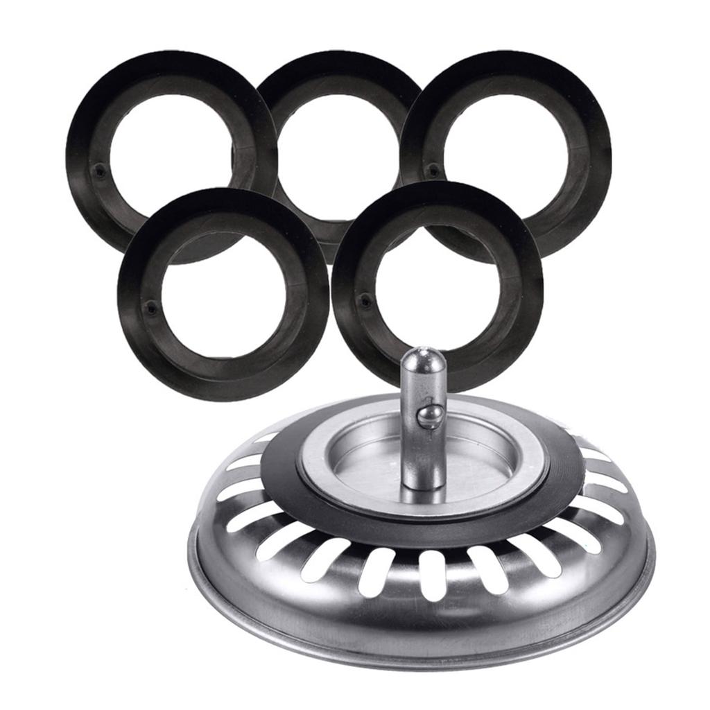 Уплотнительная резиновая шайба для слива кухонной раковины для раковины Прочные Практичные шайбы Водонепроницаемая прокладка для сливного сифона и пробка для раковины