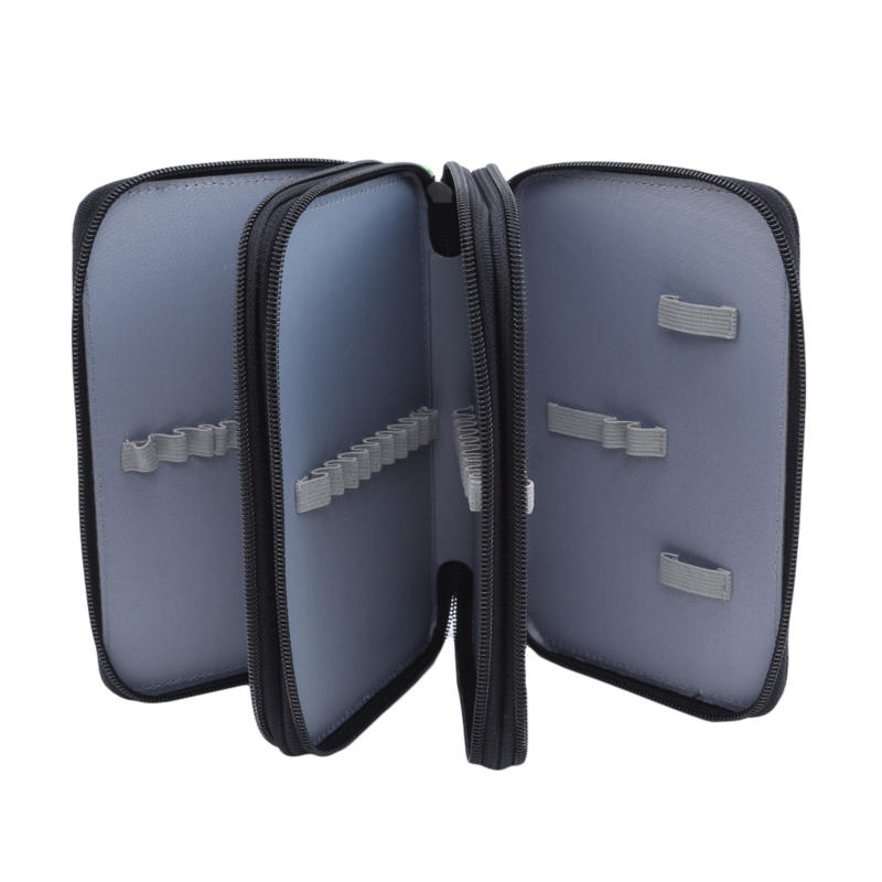 Многосекционный красочный студенческий пенал-бокс для карандашей и маркеров большой вместимости, для эскизов и рисования, для кистей, канцелярский