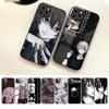 Anime JUUZOU SUZUYA Tokyo Ghouls Phone For Iphone 7 8 Plus X Xr Xs 11 12 13 Se2020 Mini Mobile Iphones 14 Pro Max Case