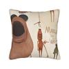 Marcus the Worm Rigatoni  Square Pillow Case  Cushion Covers Zippered Decorative Throw Pillow Case Cover for Home 18"x18"