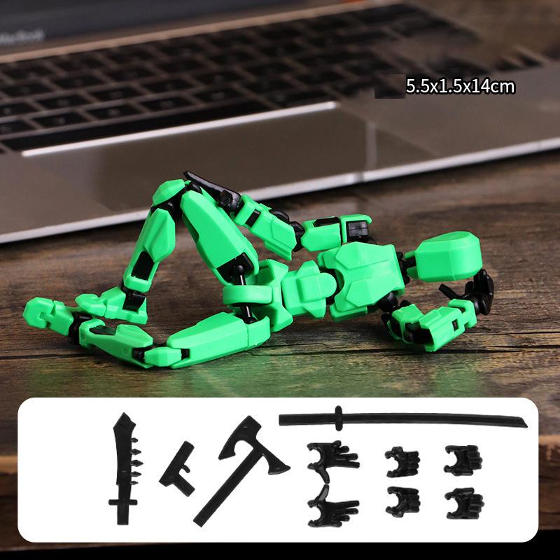 13 шарнирных подвижных фигурок, робот-трансформер, 3D-печатный манекен, персонаж, сборка игрушек, игры для родителей и детей, детские подарки, игрушка для снятия давления