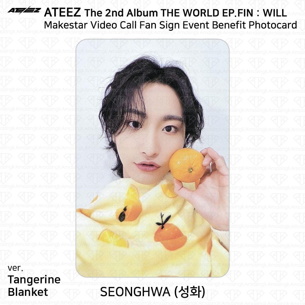 ATEEZ THE WORLD EP.FIN СДЕЛАЕТ видеозвонок Star, подпись фанатов, фотокарточку с выгодой для мероприятия
