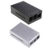 Для 4B для Корпуса Алюминий для Корпуса RPI 4B Металл для Оболочки Серебристый Черный Корпус для RPI 4 Модель B