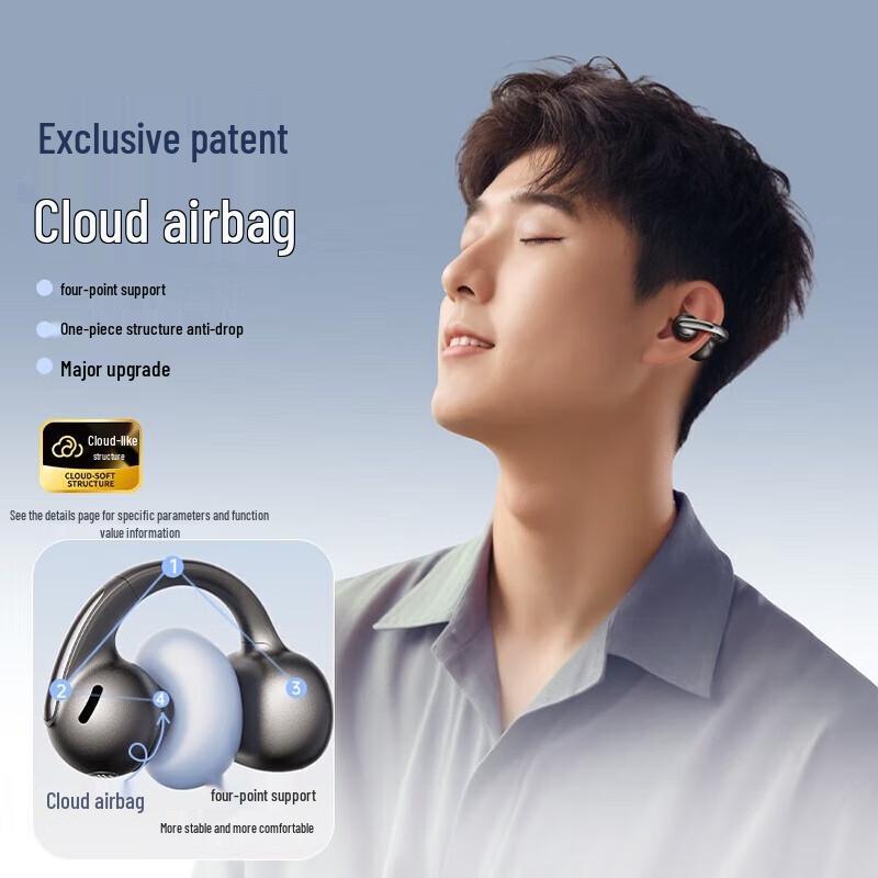 Baseus MC1 Беспроводные наушники-клипсы Little Cloud