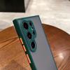 Простой Чехол-Бампер Жесткий Задний Чехол Конфетного Цвета Для Samsung GalaxyS25 S24 S23 S22 S21 S20 Note 20 Ultra Plus Полный Комплект Матовая Оболочка Coque