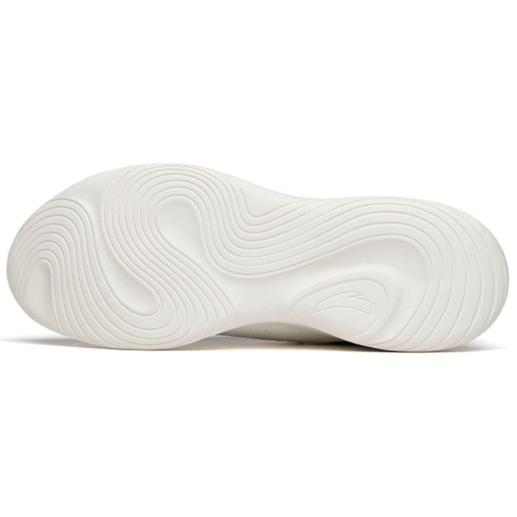 Anta Удобные амортизирующие нескользящие износостойкие дышащие низкие кроссовки для бега мужские кроссовки белые черные 112215571-5