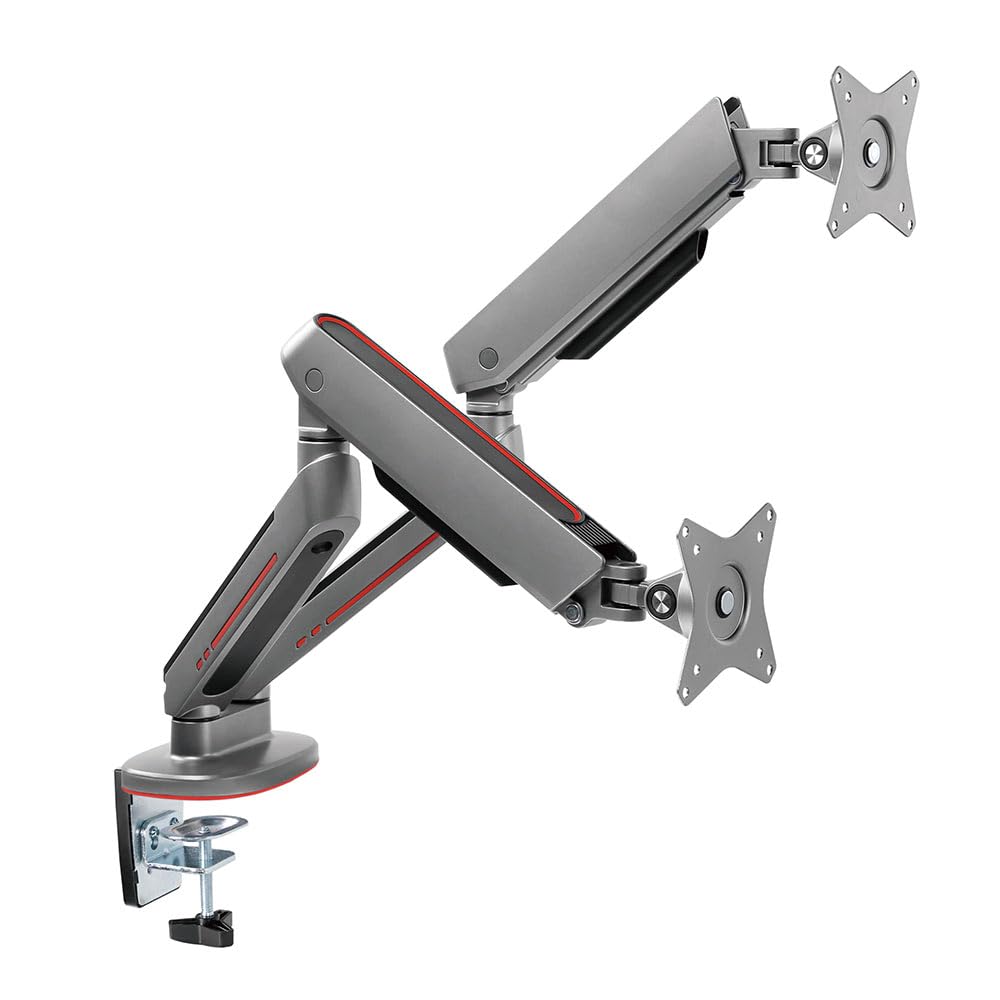 Iggy GA222 Black Monitor Arm for Comfortable Work with Inch Monitors and Load Capacity of 13-32 2-9kg