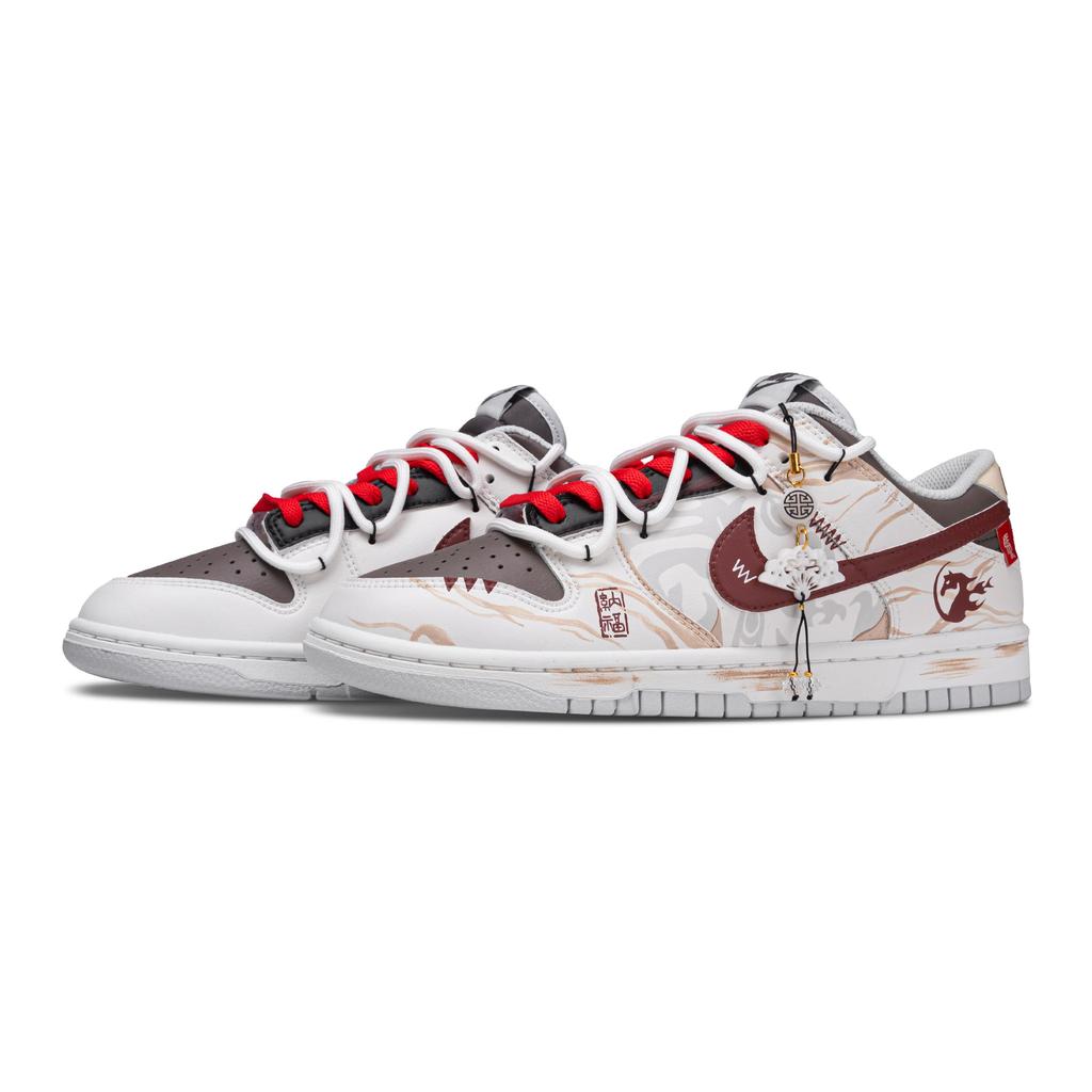 Nike Кроссовки Dunk Красный Заяц Лошадь, Год Лошади CNY Легкие Устойчивые к истиранию Покрытие HF5441-202(Команда28-)