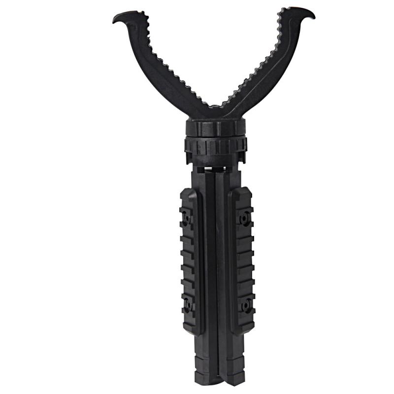 Hunting Tripod Multifunctional Stand Equipment Portable Outdoor Camping Light Stand ABS Expansion Stand w/ V-Yoke Accessories