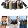 Camouflage Beverage Storage Fannypack 6 Pockets Beer Belt Holder Waist Pack  Picnics