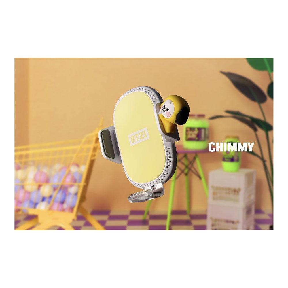 BT21 Air Clean Fast Беспроводное автомобильное зарядное устройство