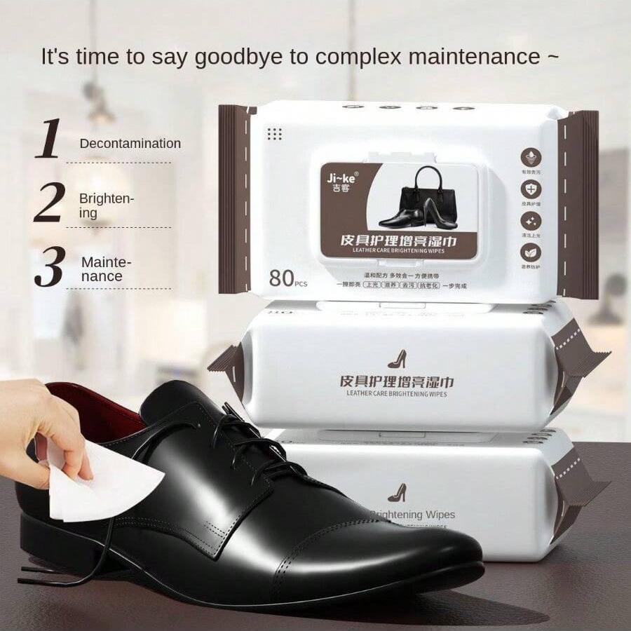 Белые салфетки для чистки обуви Одноразовые салфетки для удаления пятен и блеска для обуви Чистящее средство без воды для кроссовок