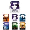 6Pcs/set Gift Paper Candy Box Ghost Pumpkin Packing Box New Halloween Candy Box
