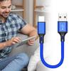 25 см Портативный Ультракороткий USB Кабель Быстрой Зарядки Для Power Bank MP3 MP4 Камеры iPhone Xiaomi Oneplus Телефон Тип C MicroCord