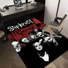 1 шт. Коврик для домашнего офиса Slipknot, Прочный полиэстеровый коврик для пола с легкой очисткой, Декор для офиса, Городской стиль, Нескользящая основа, Высококачественная ткань